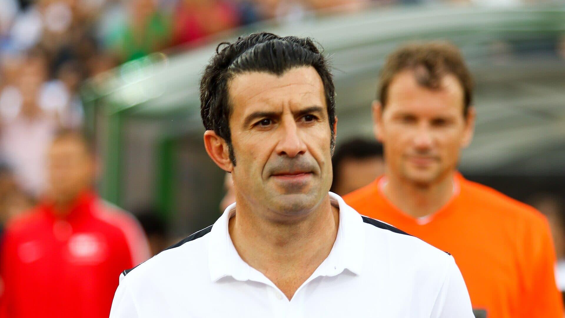 Luis Figo, qui a joué pour le FC Barcelone puis le Real Madrid