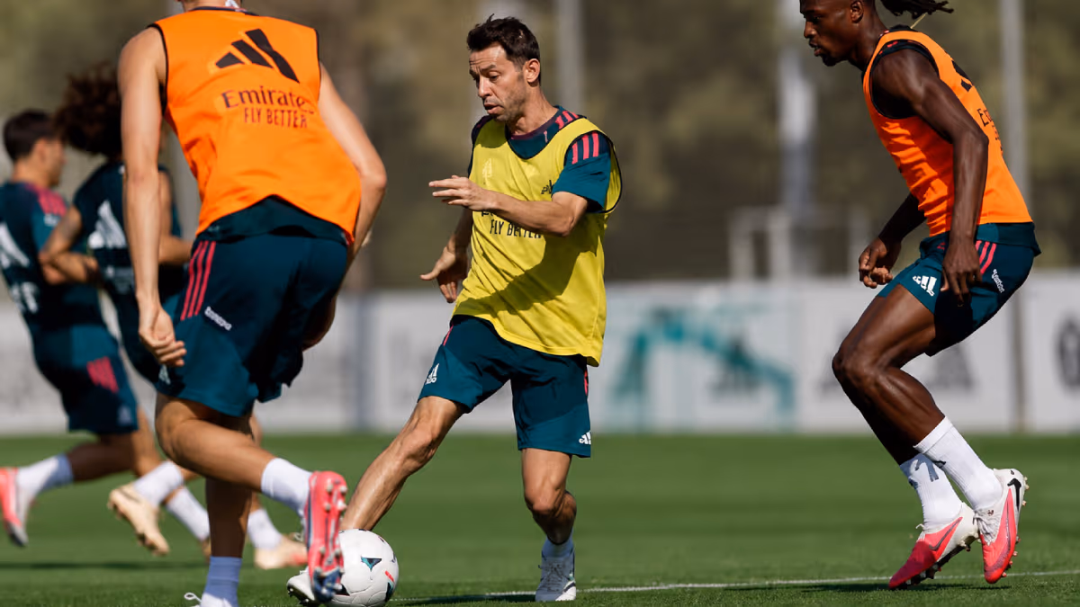 El Real Madrid continúa preparando el partido contra el Espanyol.