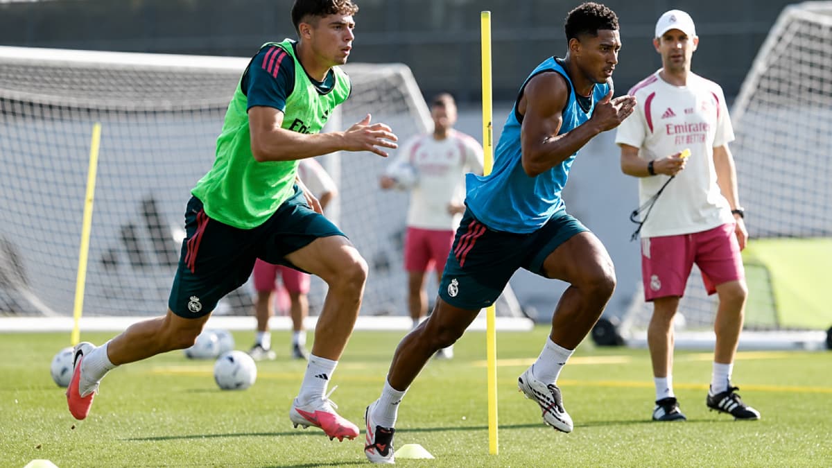 Bellingham trained with the players who were not called up.