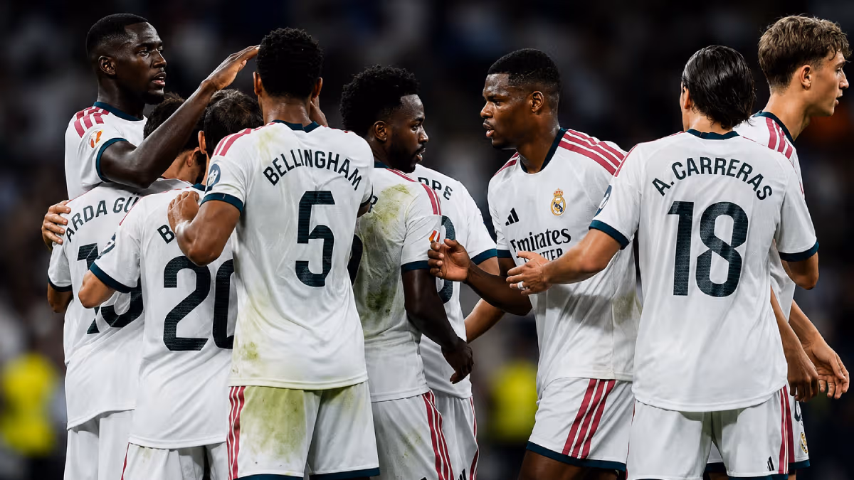 Several players still missing from Real Madrid training.
