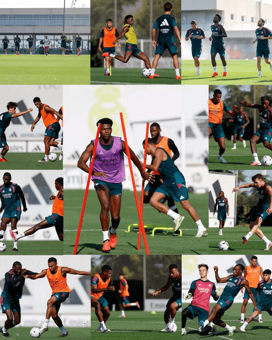 Real Madrid is preparing for its first La Liga match.