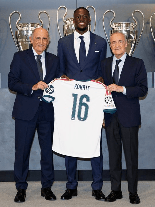 "My first jersey was a Real one": Konaté's lovely revelation