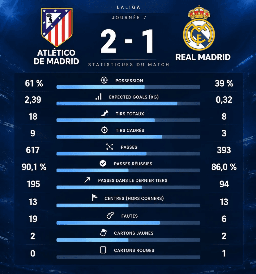 Real Madrid's disastrous record against Atlético