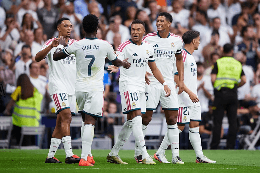 Probable line-ups for Real Madrid vs. Inter Milan.