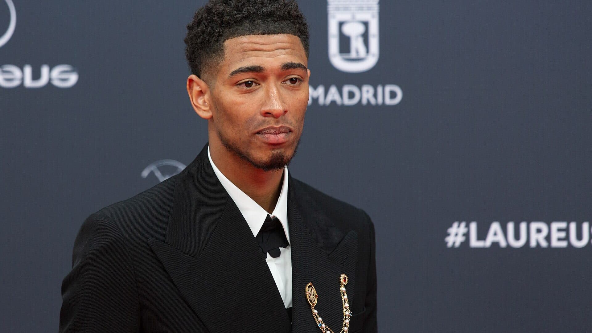 Jude Bellingham sur le tapis rouge des Laureus World Sports Awards