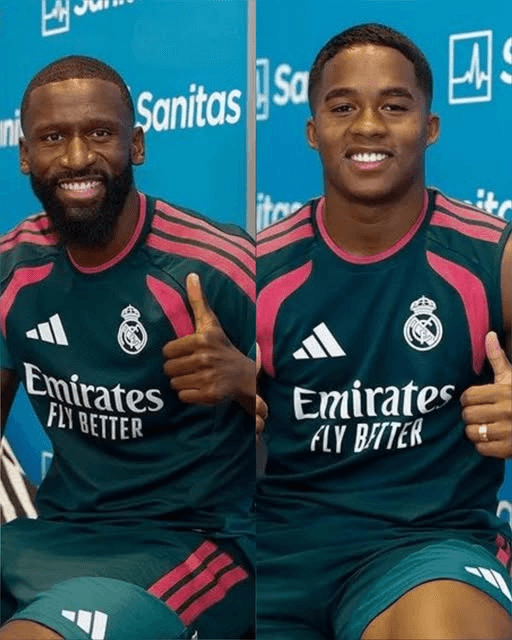 Antonio Rüdiger y Endrick han vuelto a entrenar.