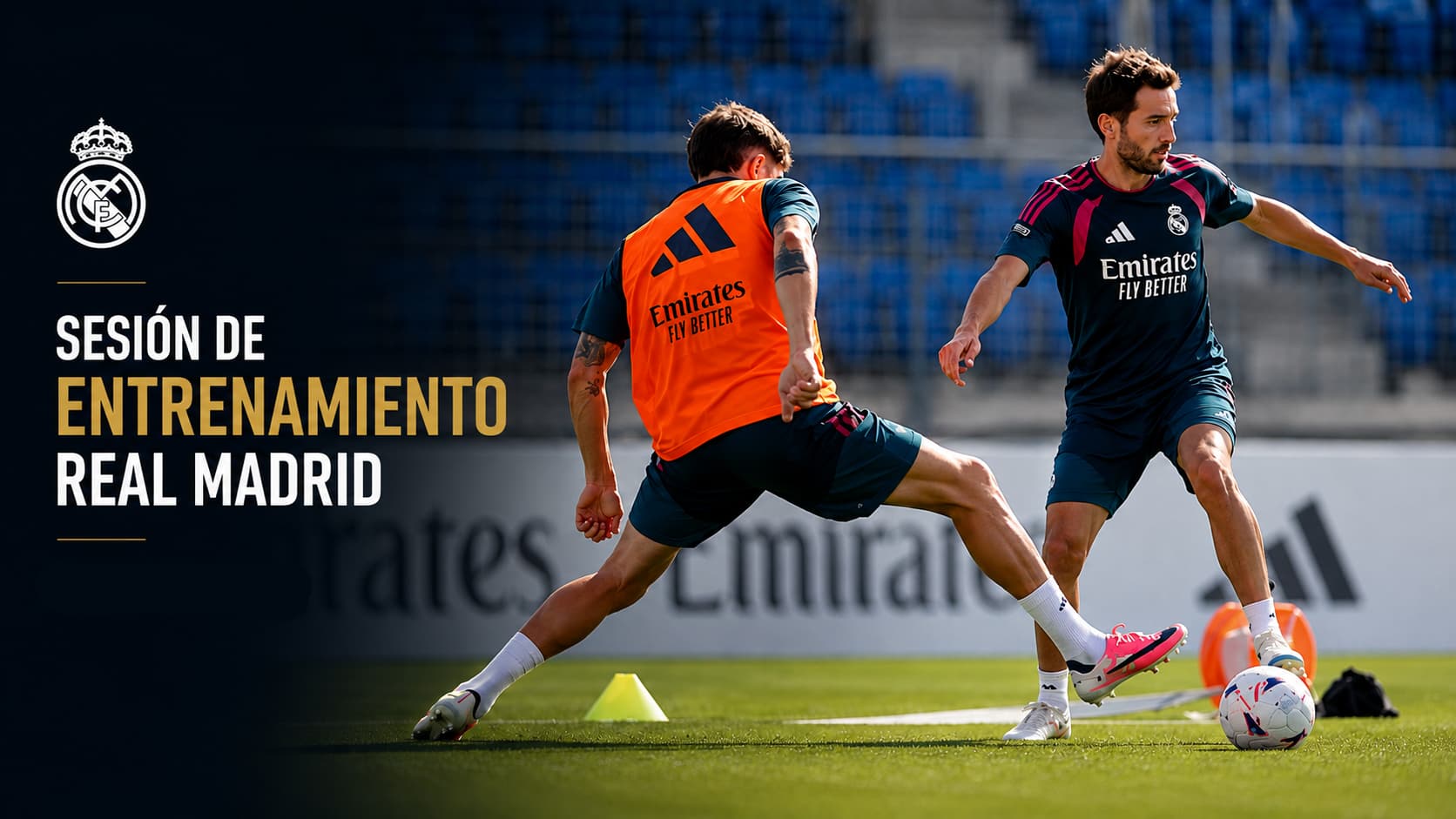 El Real Madrid continúa con otra intensa sesión doble.