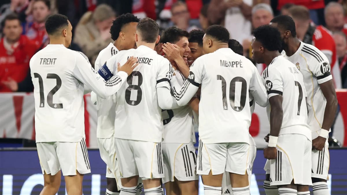 El Real Madrid revela su once inicial oficial contra la Fiorentina.
