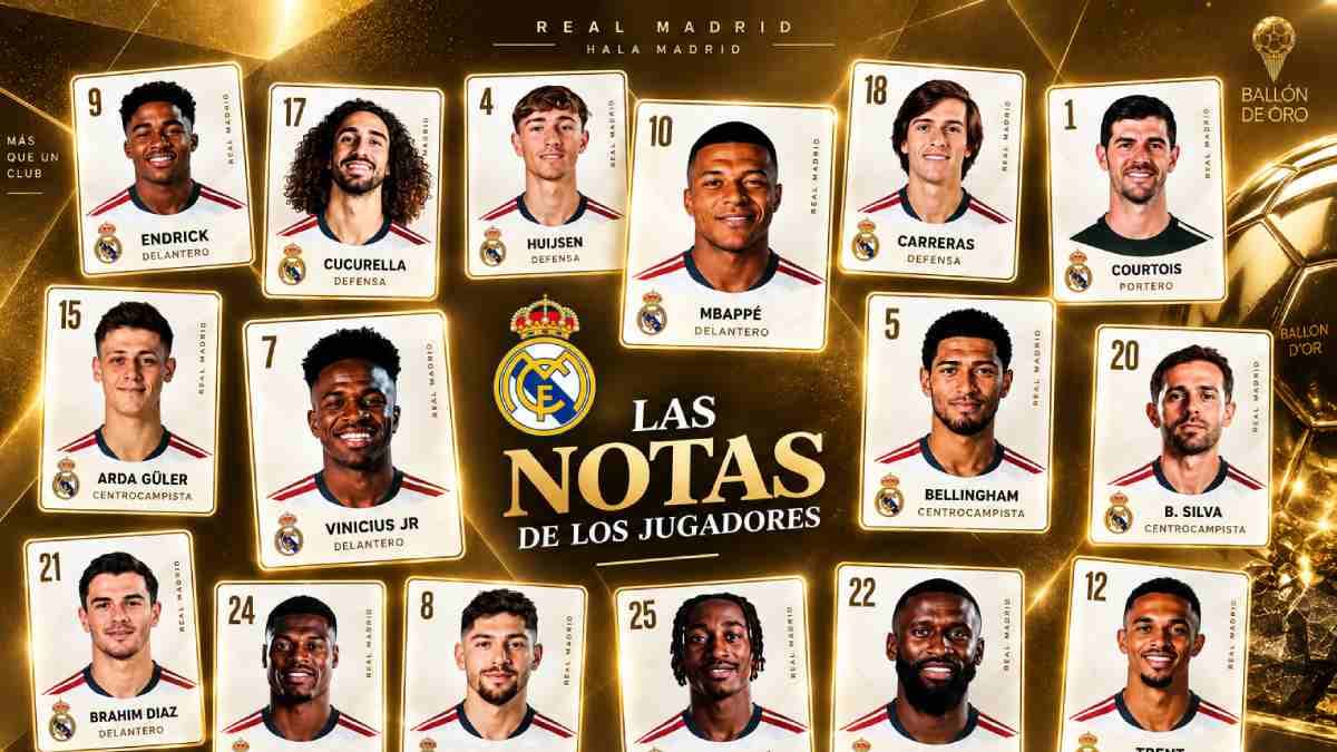 Notas del Real: Courtois salva a los suyos, Mbappé responde.