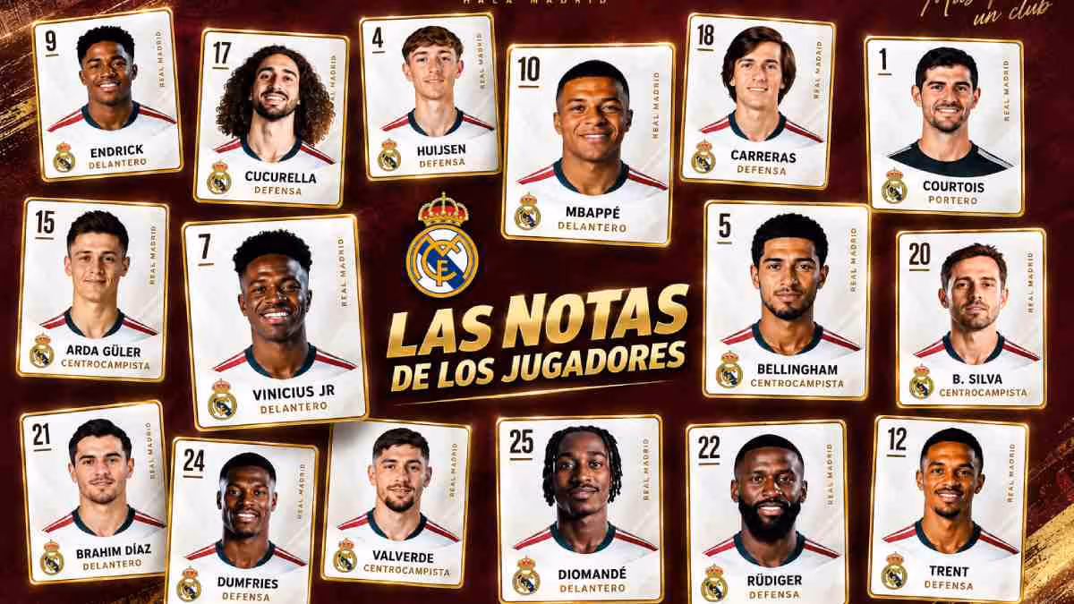 Mbappé decisivo, Espí como salvador: las notas del Real